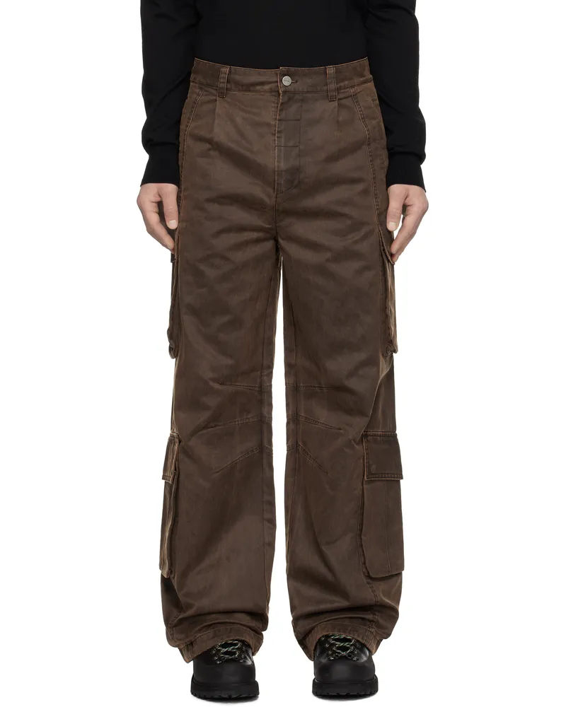 Holzweiler Brown Noid Cargo Pants Brown