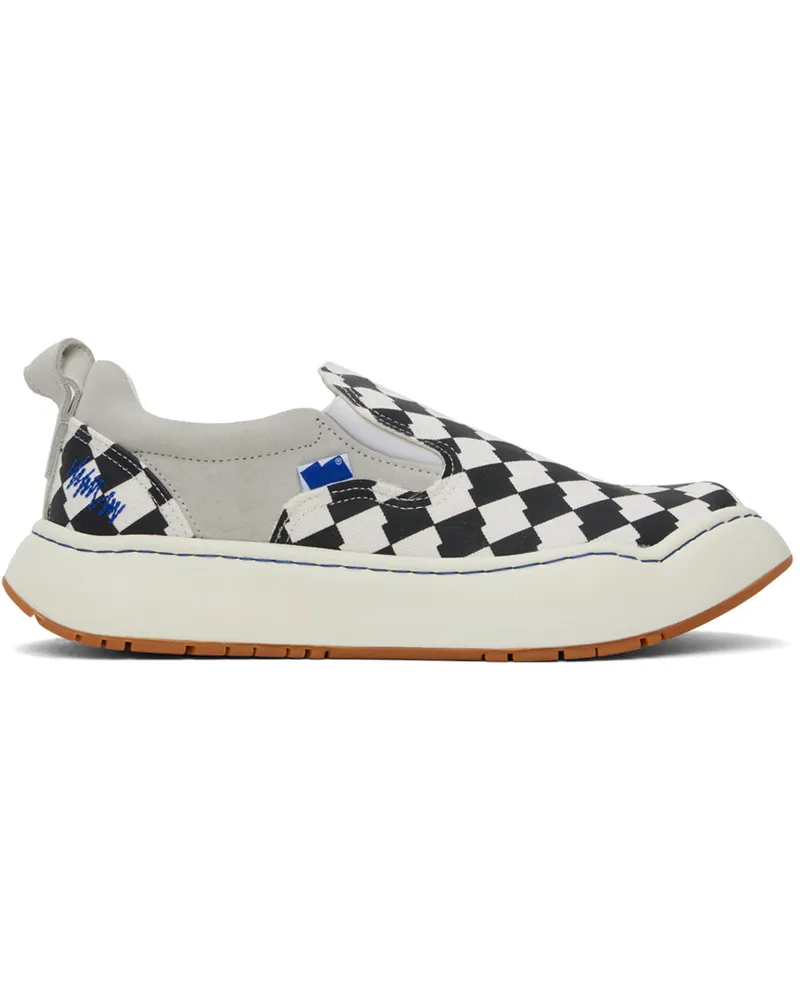 Adererror Black & White Log LAD Sneakers Black