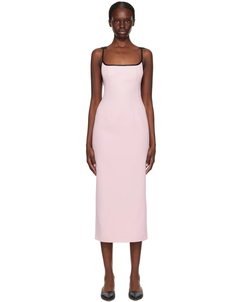 Paris Georgia Pink Nina Midi Dress Pink