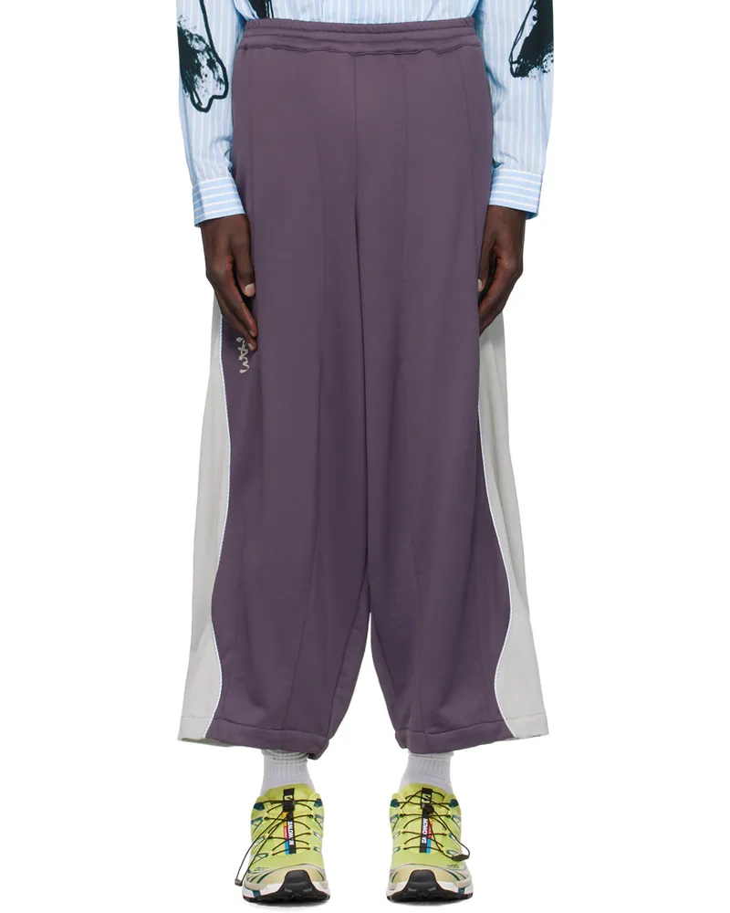 Perks and Mini Purple WTTC Contrast Poseidon Track Pants Grapeade