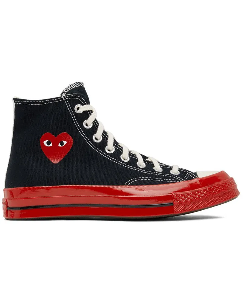 Comme des Garçons Black & Red Converse Edition Chuck 70 Sneakers Black