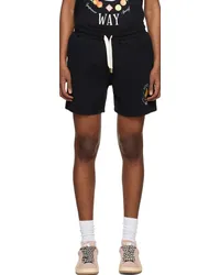 Casablanca Paris Black 'Casa Way' Shorts Casa