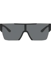 Burberry Black Shield Sunglasses Black