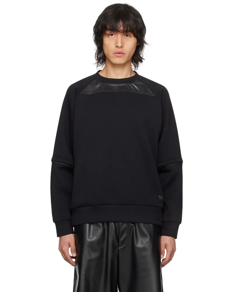 Undercover Black Raglan Sweatshirt Black
