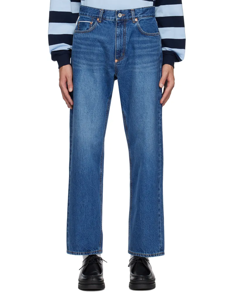 Uniform Bridge Blue Washing Jeans Indigo