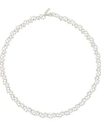 Hatton Labs Silver Thorn Link Necklace Silver