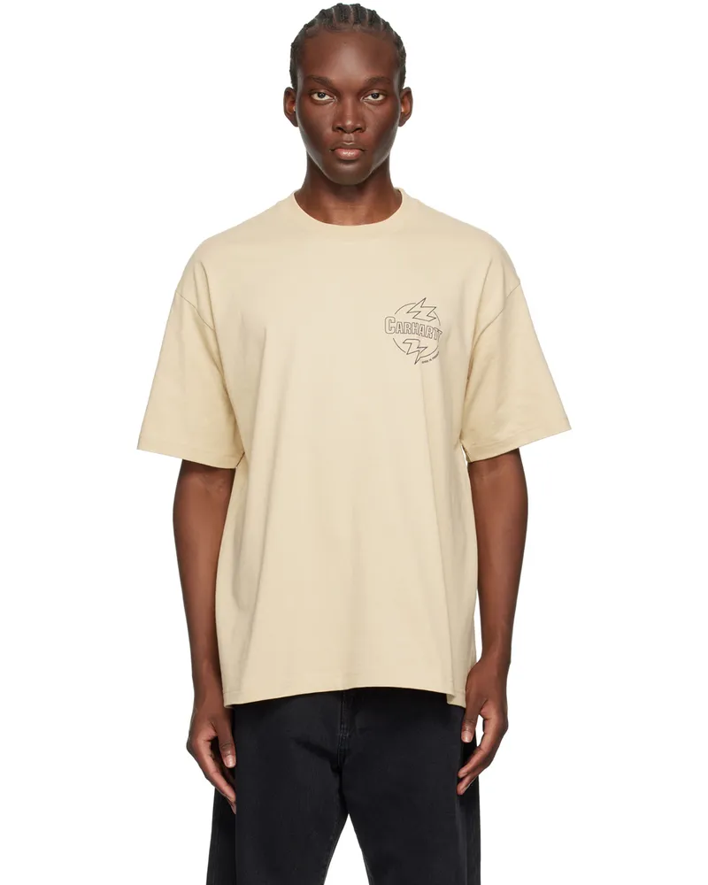Carhartt WIP Yellow Ablaze T-Shirt Xx
