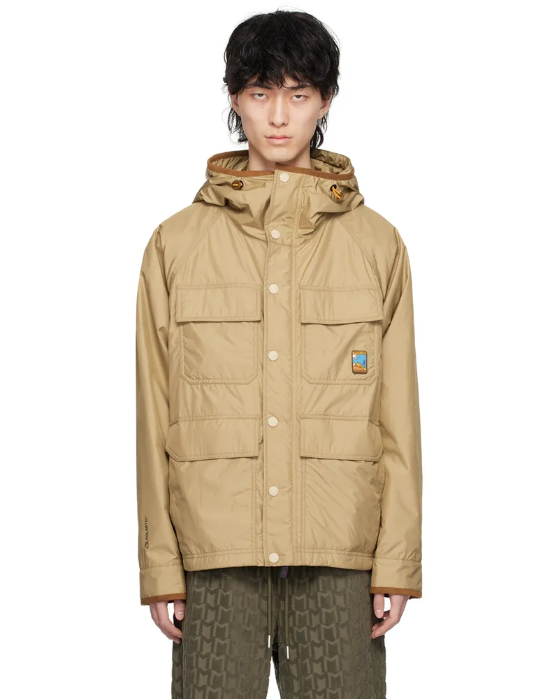 Moncler Beige Rutor Jacket Dijon