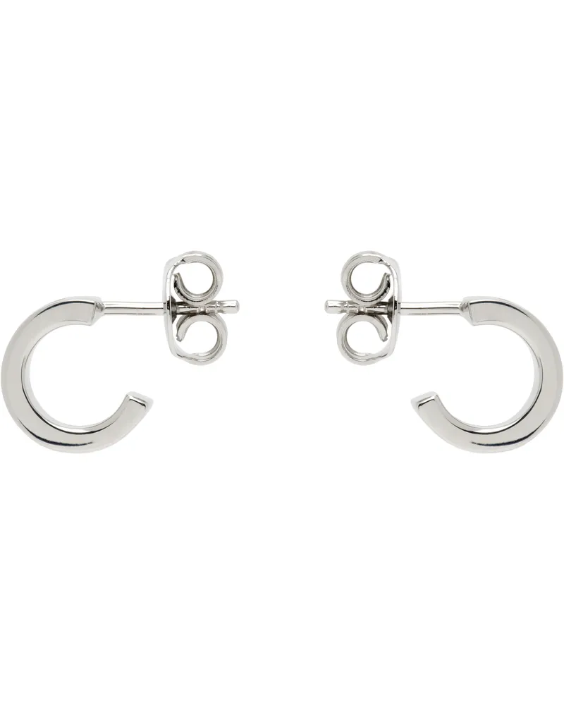 Maison Margiela Numeric Minimal Signature Hoop Earrings 951