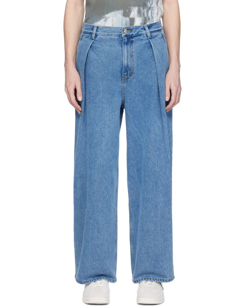 Adererror Blue Sig; TRS Tag 02 Jeans Sky