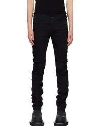 Julius Black Indirect Skinny Jeans Black