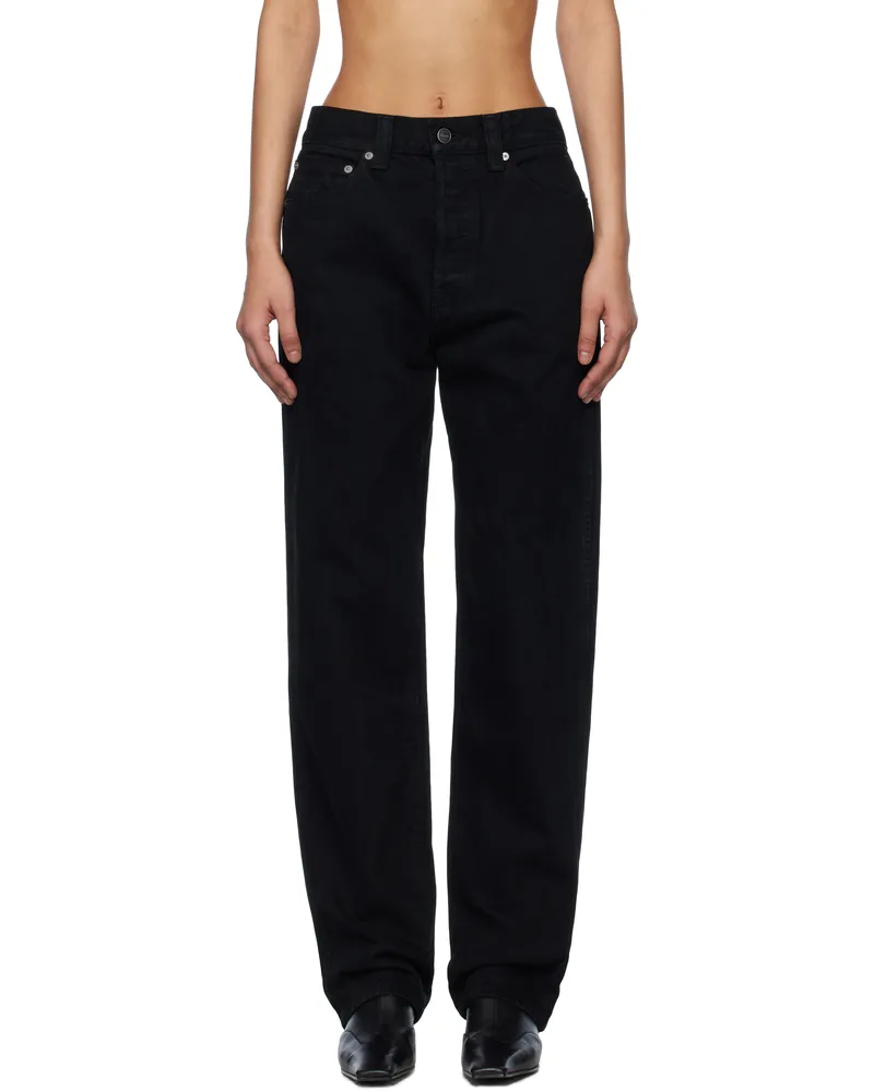 KHAITE Black Corben Jeans 012