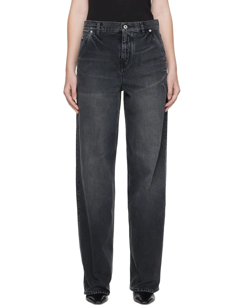 Kenzo Black Kenzo Paris Futura 2000 Edition Workwear Jeans Bs