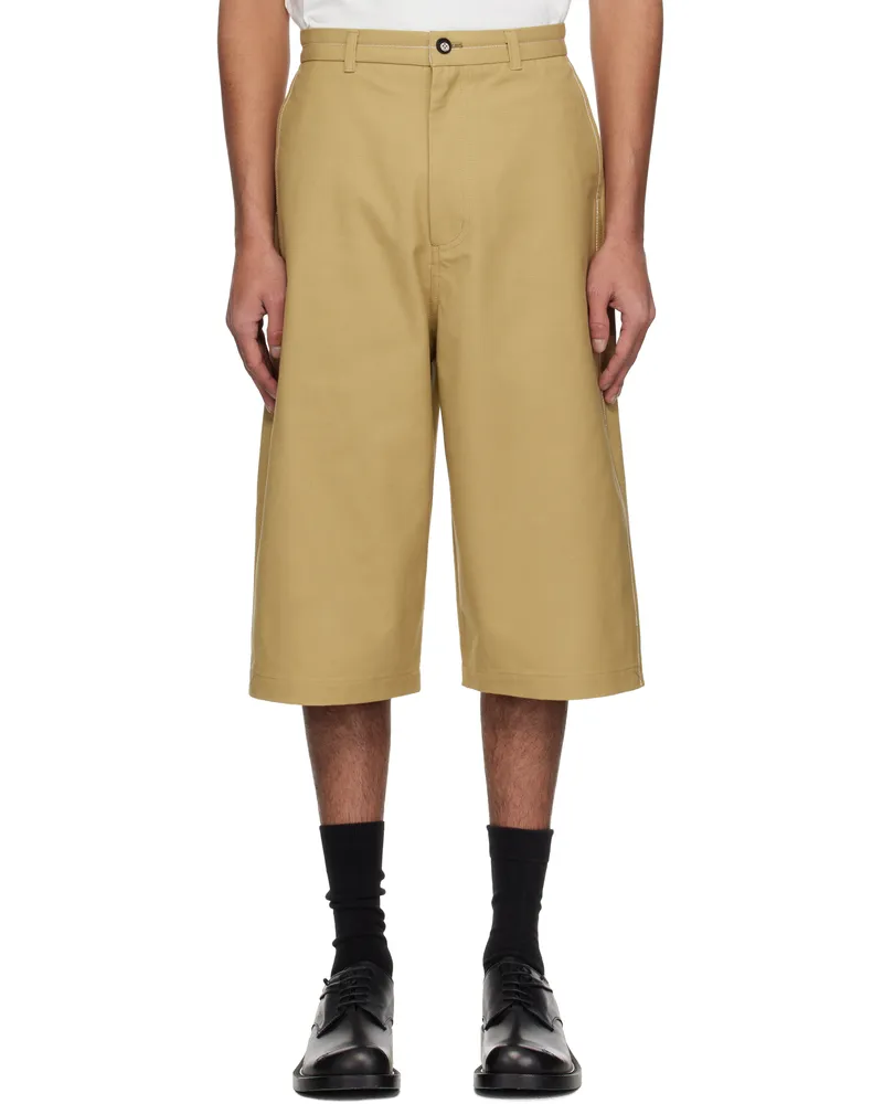 Adererror Beige Product. 87 Shorts Beige
