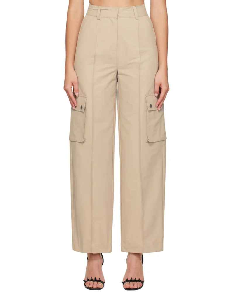 Han Kjøbenhavn Beige Baggy Trousers Cold