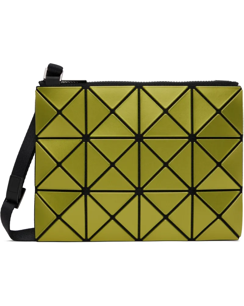Issey Miyake Yellow Lucent Metallic Bag 52