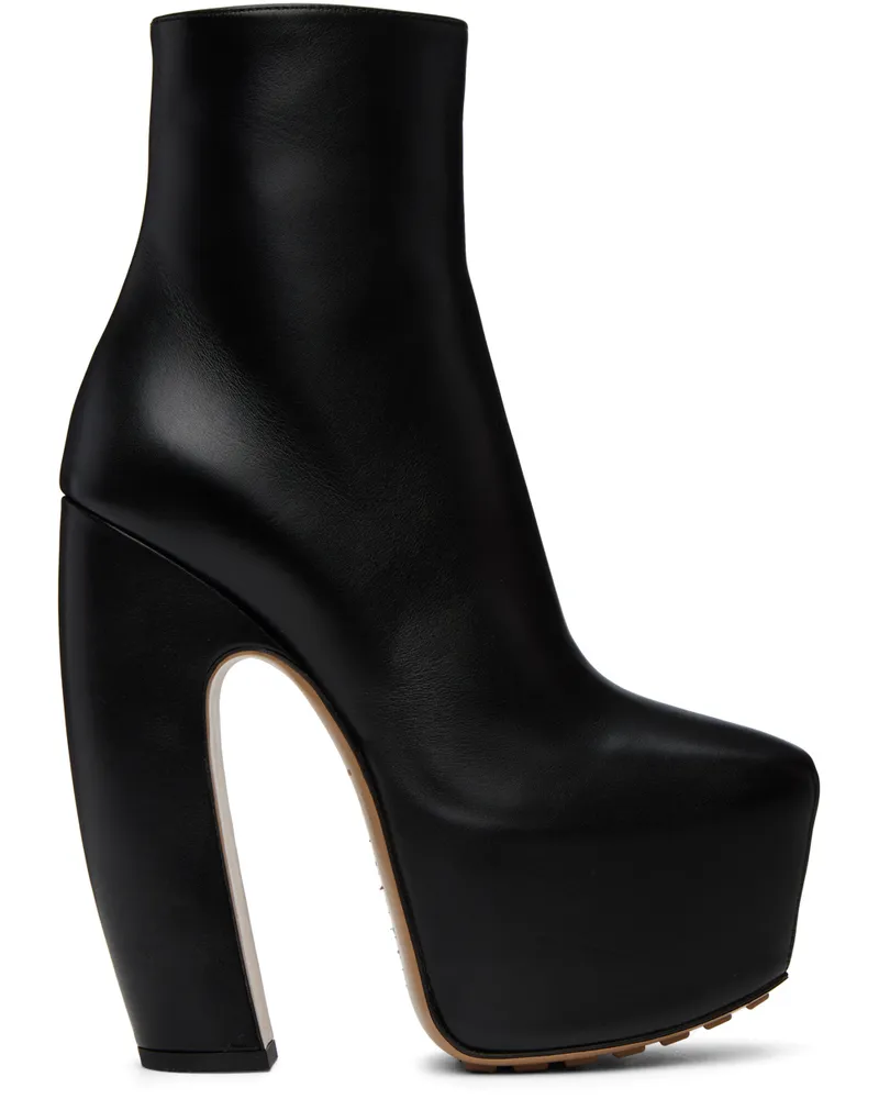 Bottega Veneta Black Mostra Ankle Boot 1000