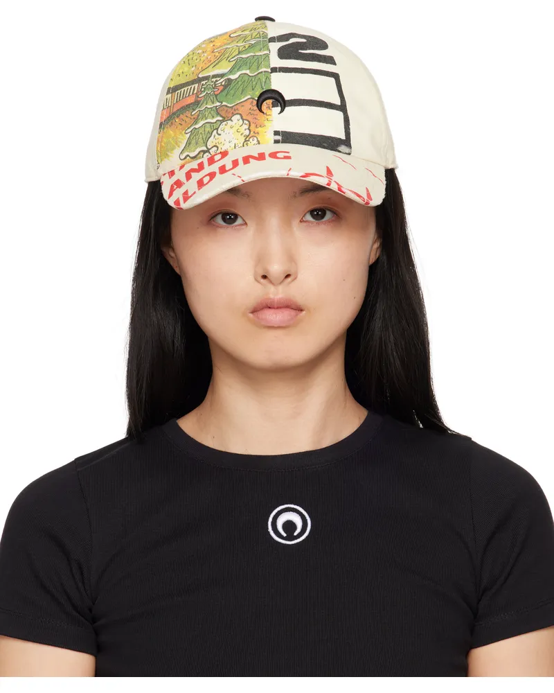 Marine Serre Off-White Regenerated Tote Bags Baseball Cap Wh30