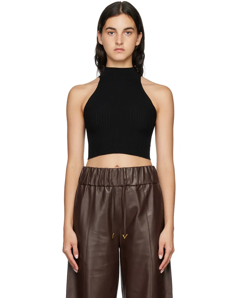 AERON Black Lulu Tank Top Black