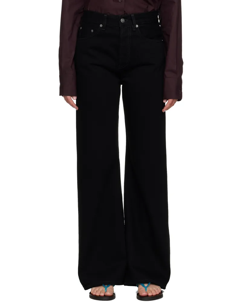 Acne Studios Black 2021F Regular Fit Jeans 900