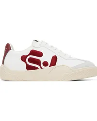 Eytys White & Red Santos Sneakers Aegis