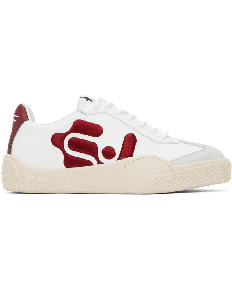 Eytys White & Red Santos Sneakers Aegis