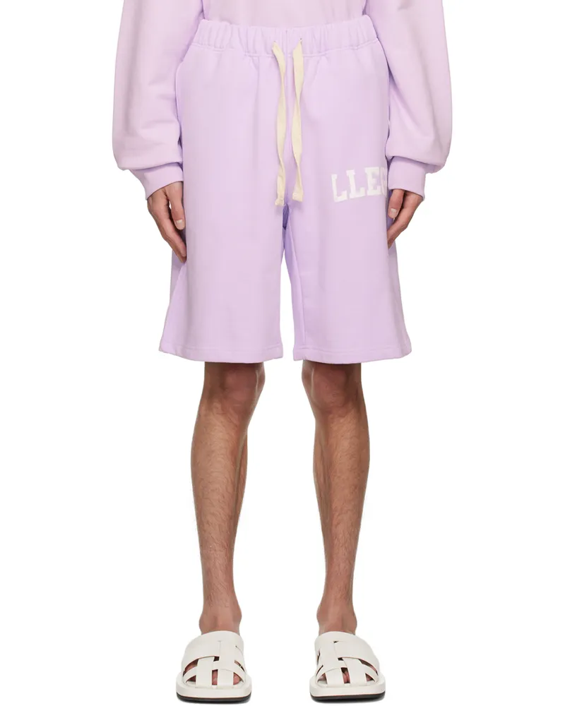 RECTO SSENSE Exclusive Purple Training Shorts Lv