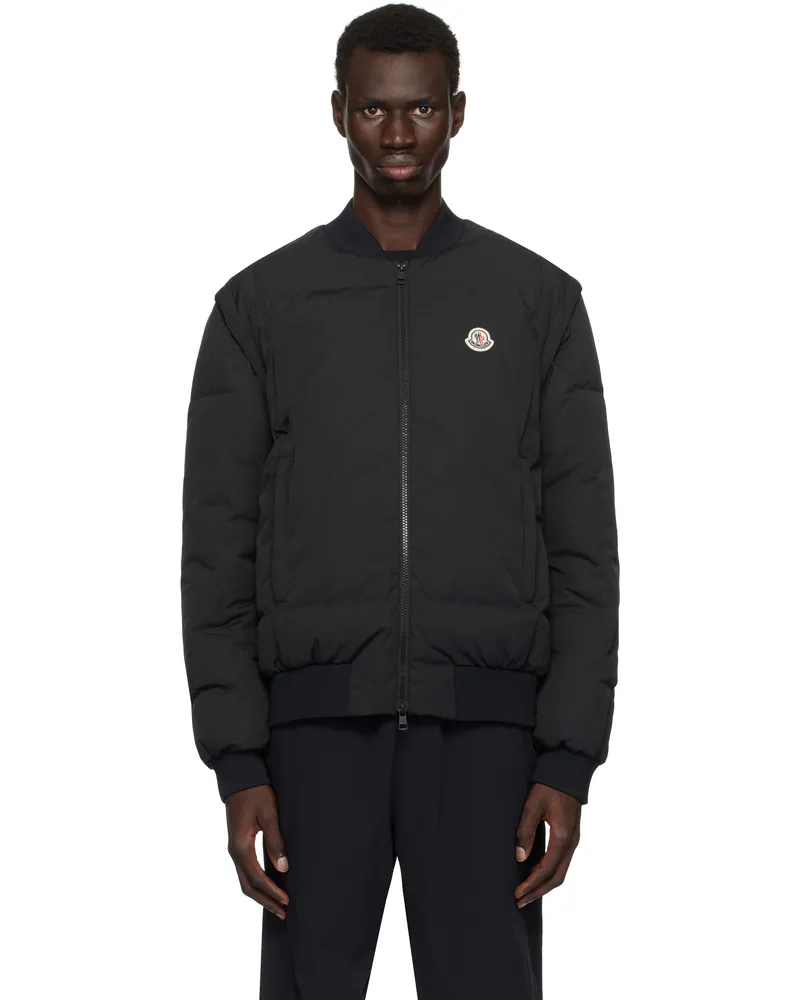 Moncler Black Taku Down Jacket 999