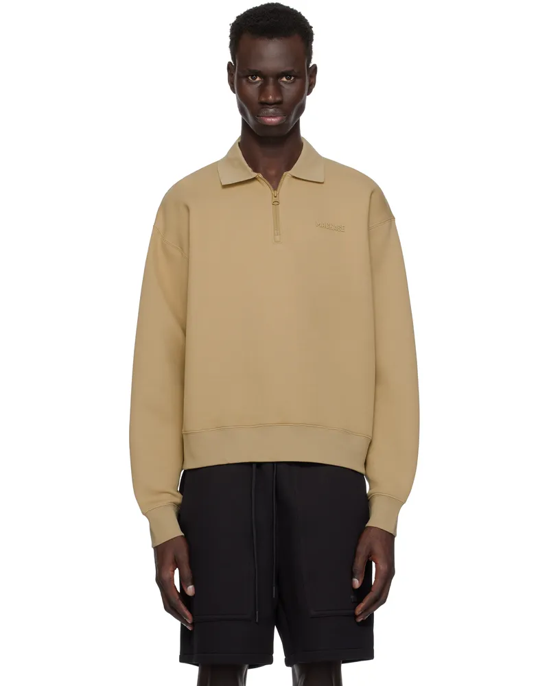 Mackage Beige Felix Polo Light