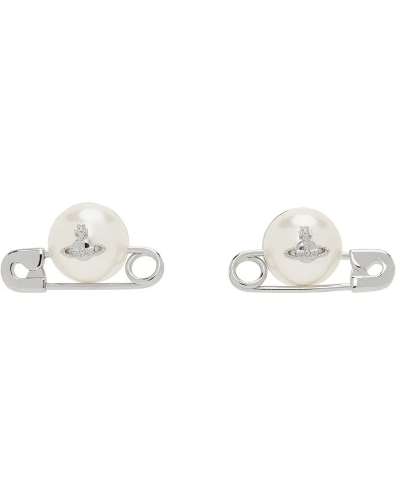 Vivienne Westwood Silver Jordan Earrings Aw24-p154