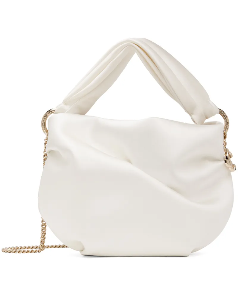 Jimmy Choo White Bonny Bag Ivory