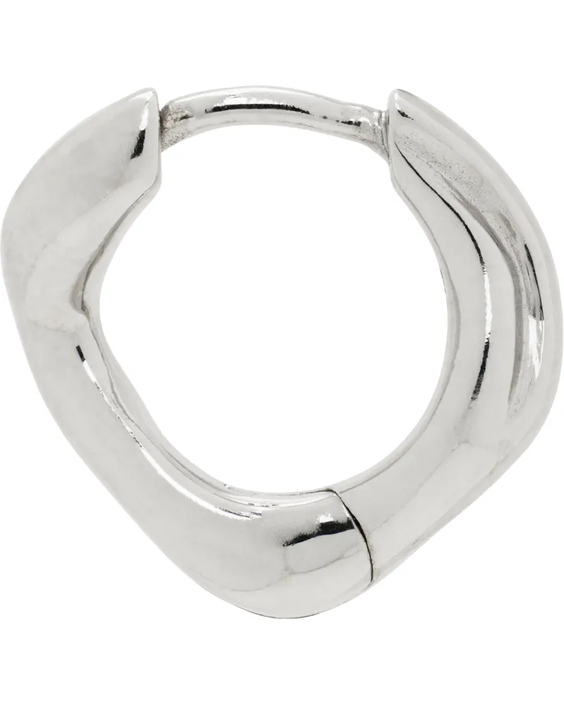 Maria Black Silver Anil Huggie Single Earring Silver