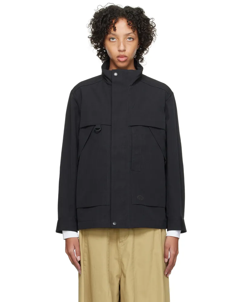 Snow Peak Black Zip Jacket Black