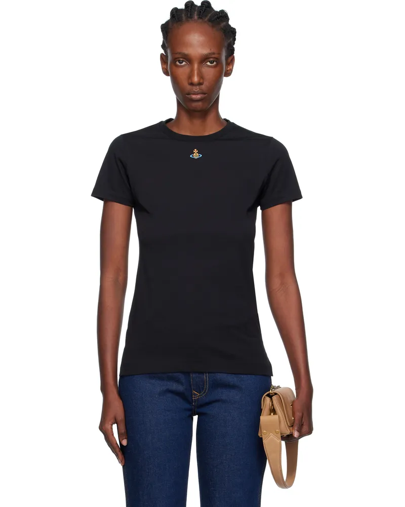 Vivienne Westwood Black Orb Peru T-shirt N401