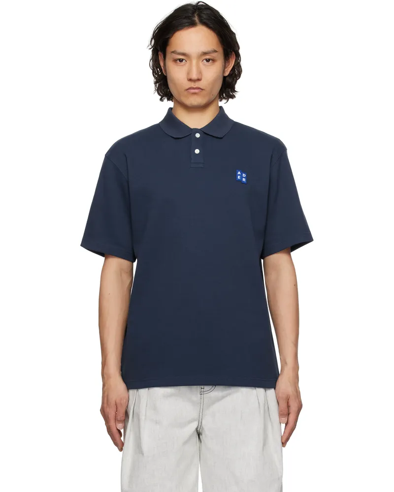 Adererror Navy Sig; TRS Tag 01 Polo Navy