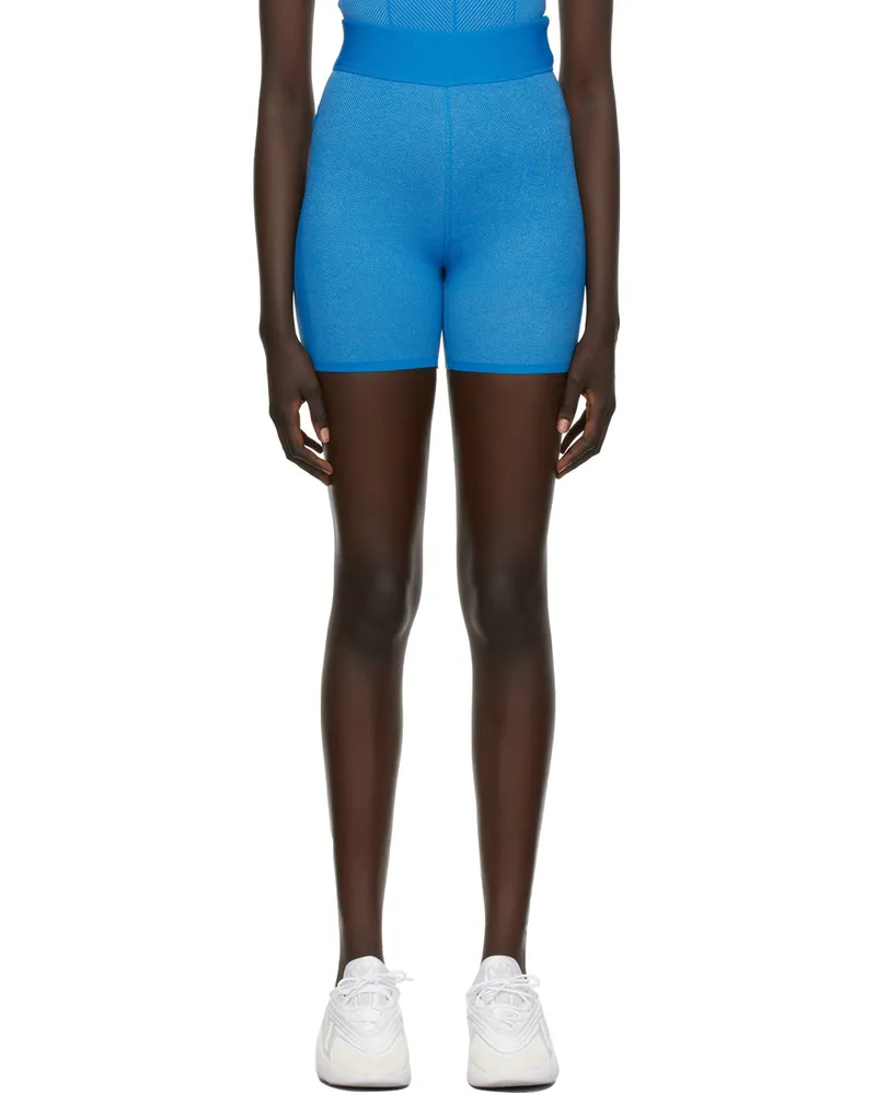 GAUGE81 Blue & Beige Calgary Shorts Electric