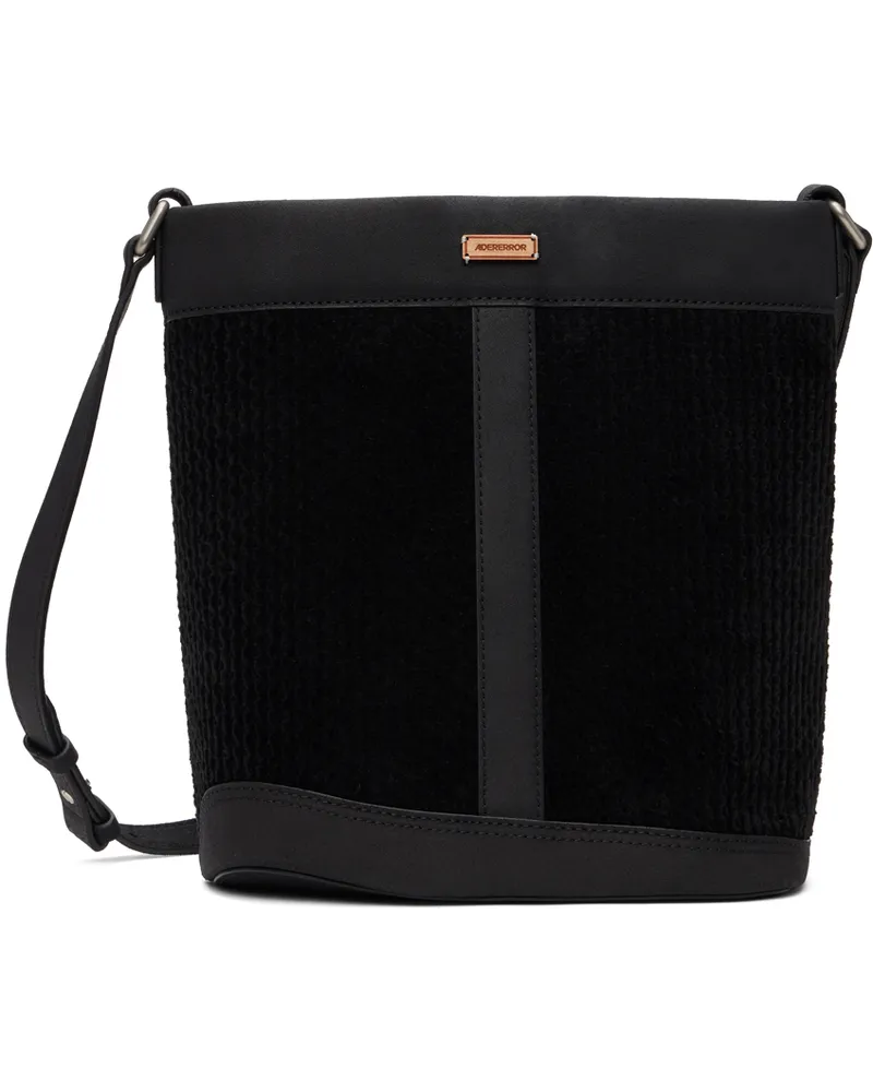 Adererror Black Structured Bag Noir