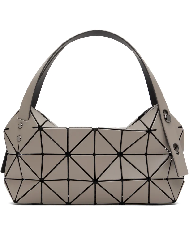 Issey Miyake Gray Mini Boston Bag 46-greige