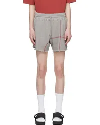 ACW* Gray Intersect Shorts Cement