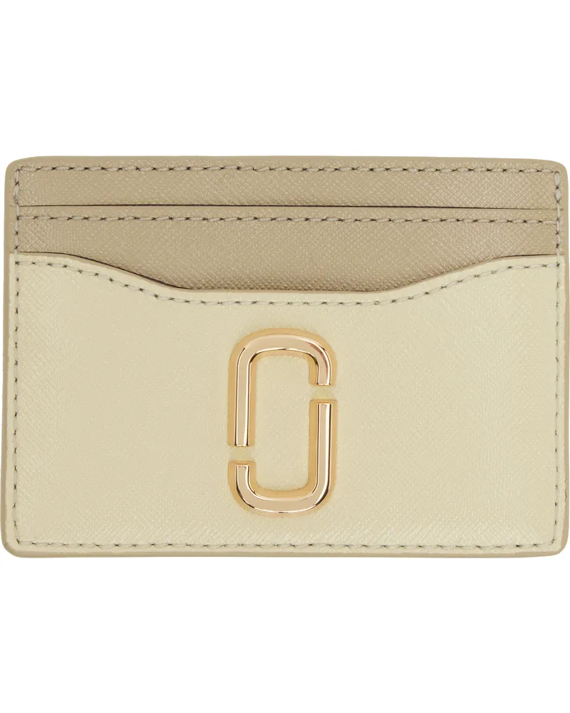 Marc Jacobs Beige & Off-White 'The Utility Snapshot DTM' Card Holder 241