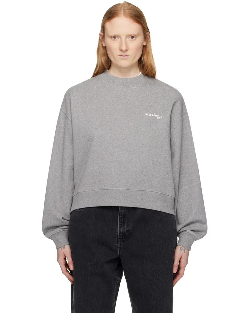 Axel Arigato Gray Legacy Sweatshirt Grey