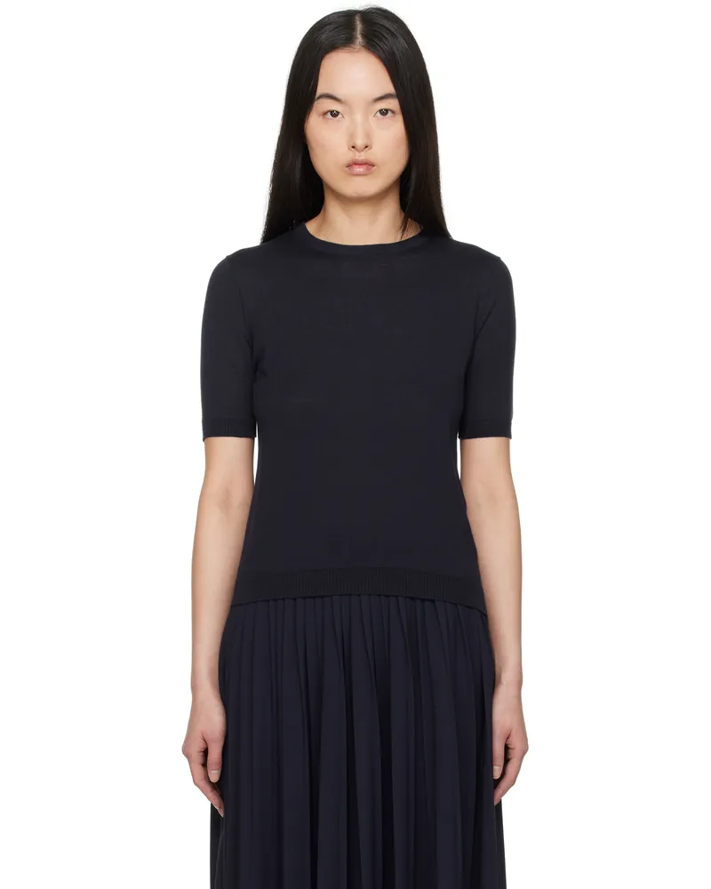 Max Mara Navy Zibetto Sweater 003