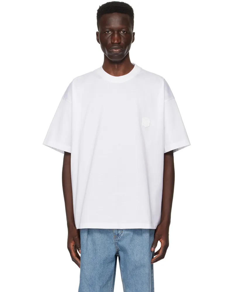 Wooyoungmi White Printed T-Shirt 701w