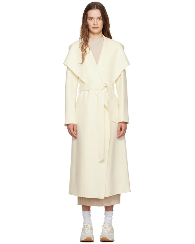 Mackage Off-White Mai-CN Coat Cream
