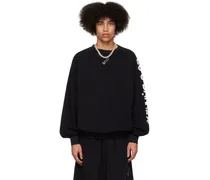 SSENSE Exclusive Black Oversized Sweatshirt