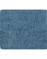 Bottega Veneta Blue Cassette Bi-Fold Wallet Blue