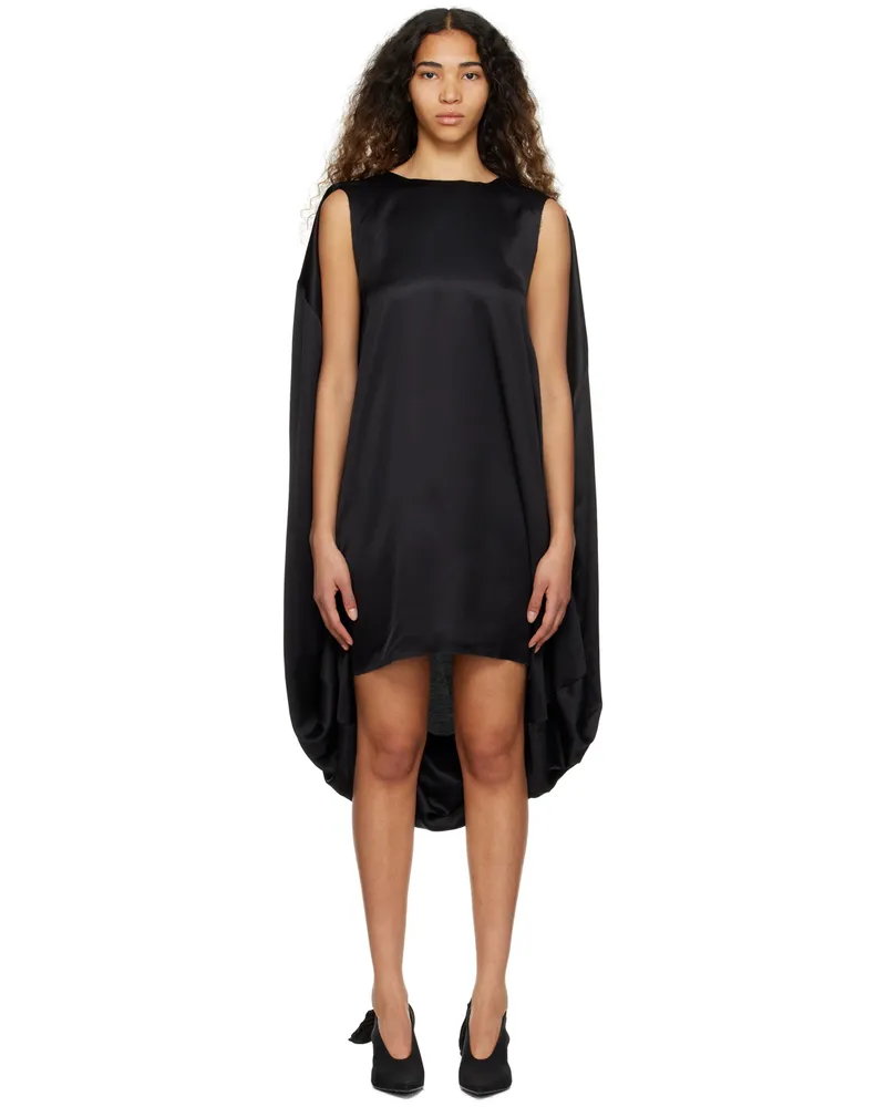 Maison Margiela Black Boat Neck Minidress 900