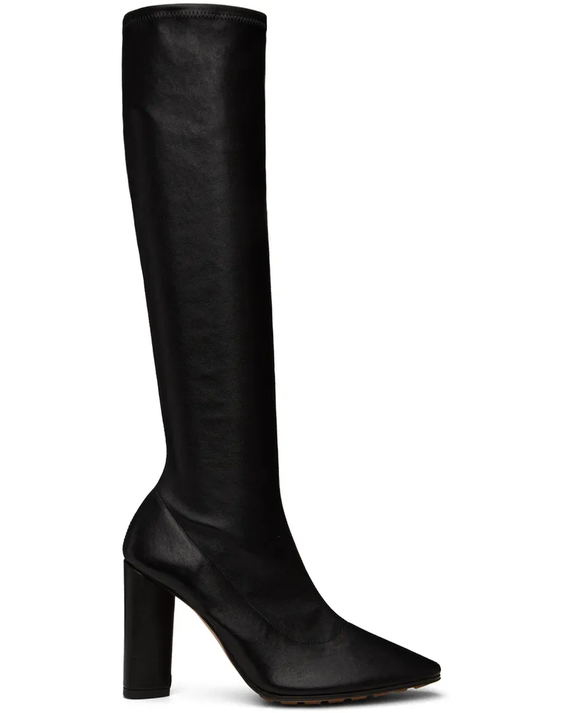 Bottega Veneta Black Pointed Boots 1000