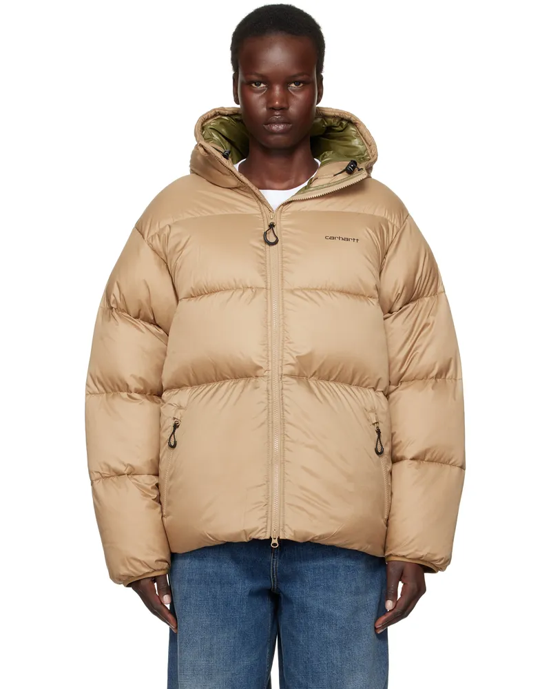 Carhartt WIP Tan Toronto Puffer Jacket Peanut