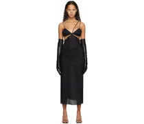 Black Cutout Maxi Dress